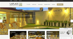 Desktop Screenshot of laplacehotel.com.ar