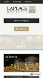 Mobile Screenshot of laplacehotel.com.ar